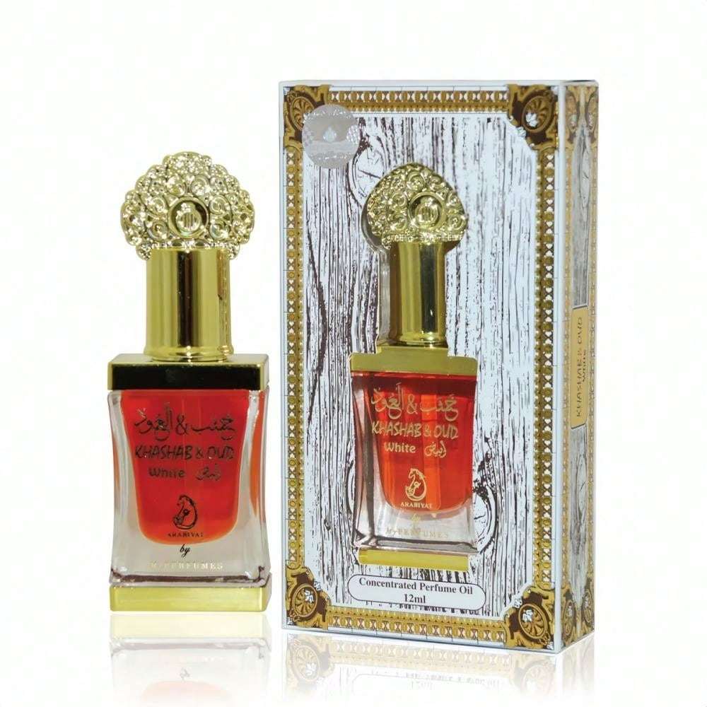 Khashab & Oud White - Huile de parfum sans alcool