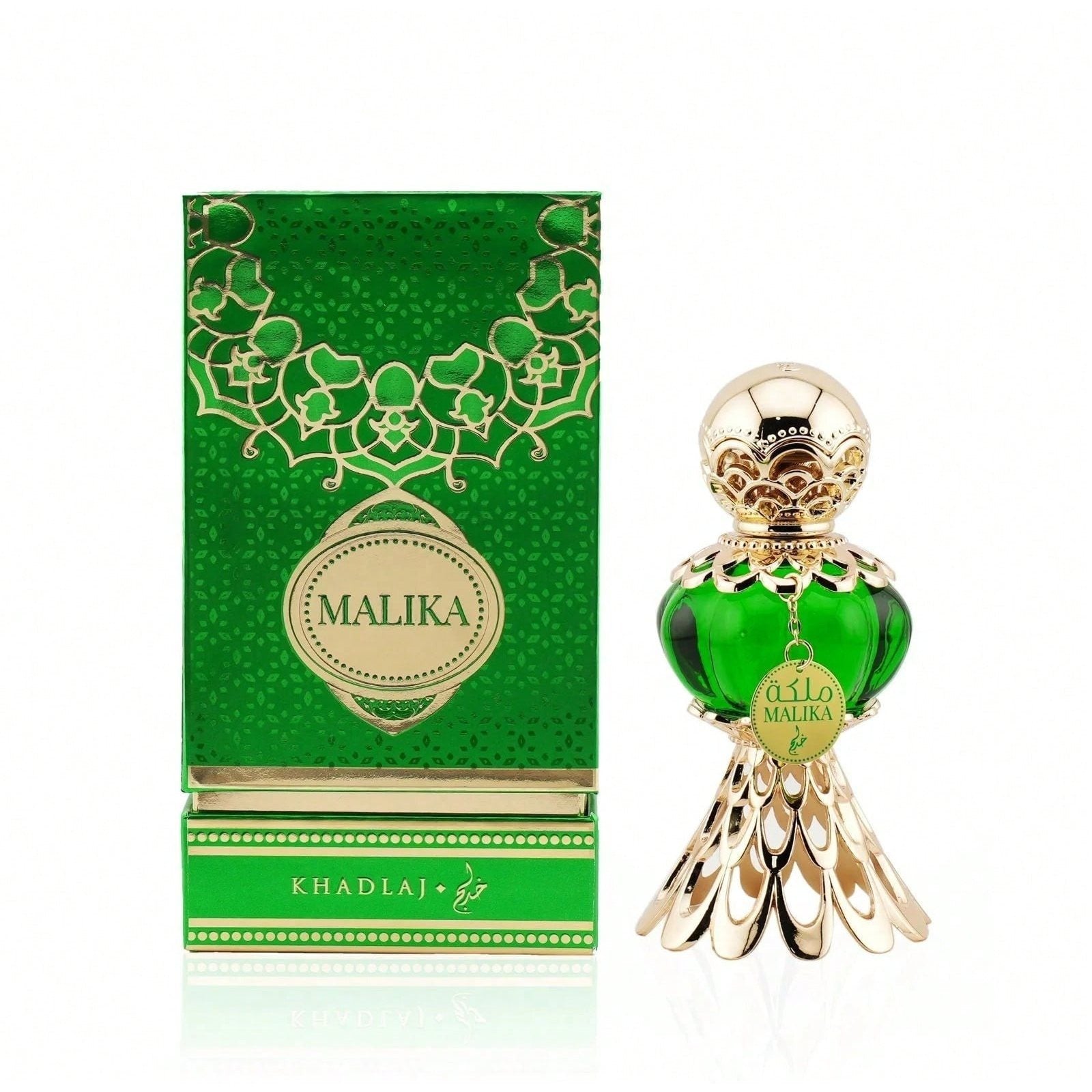 Malika green – Huile de parfum sans alcool