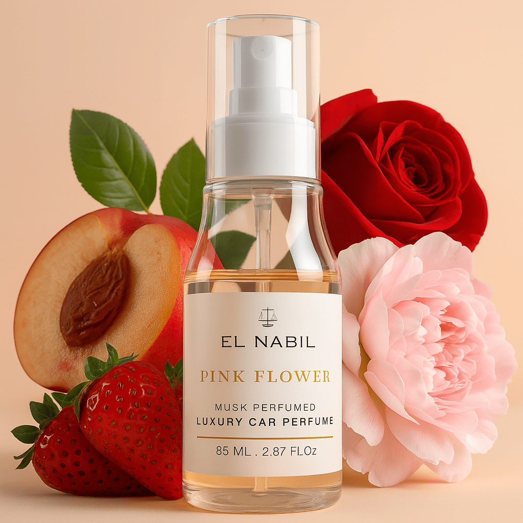 Pink Flower - Parfum de voiture