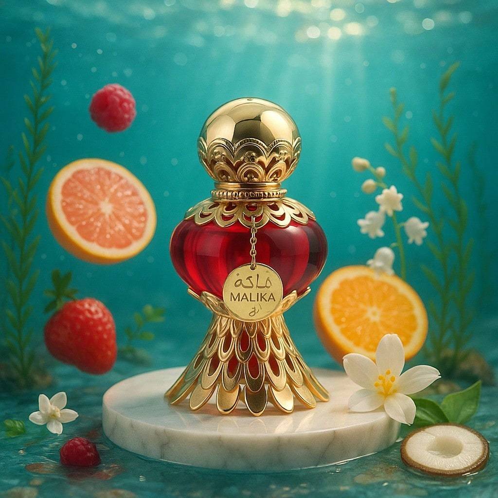 Malika Red - Huile de parfum sans alcool