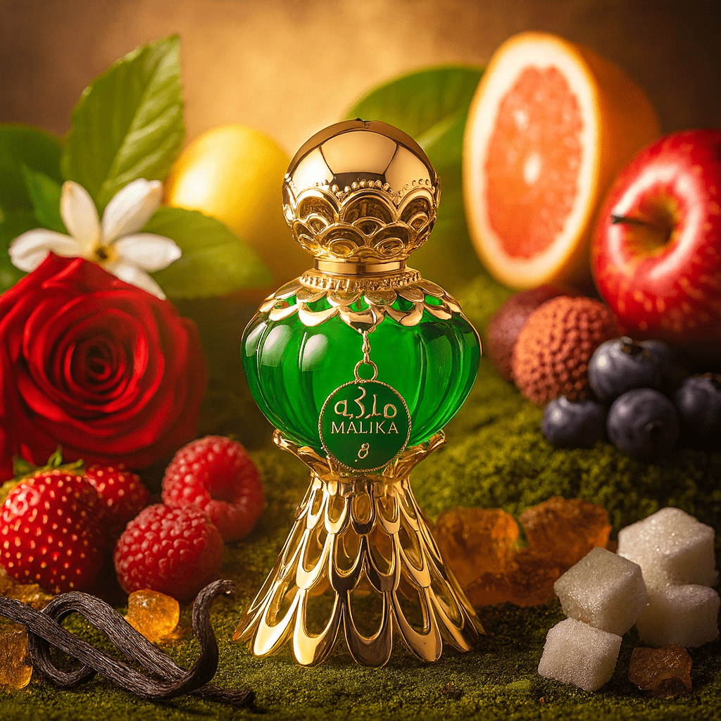 Malika green – Huile de parfum sans alcool